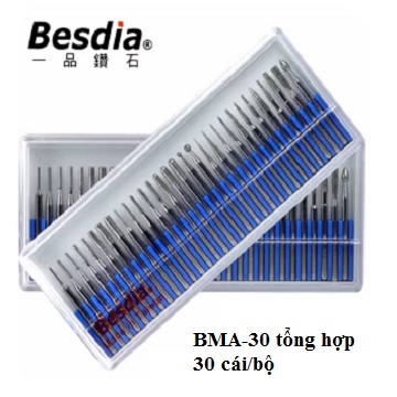 BESDIA - Mũi mài kim cương tổng hợp BMA-30